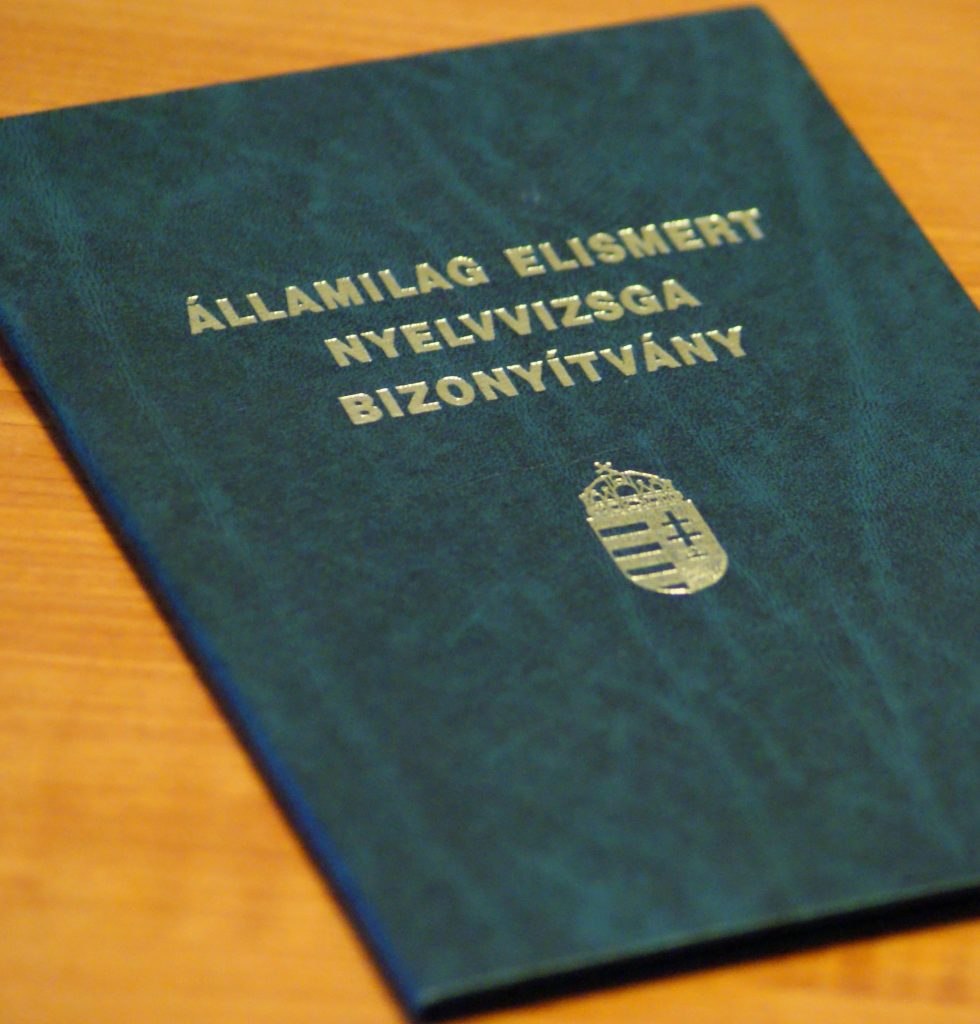 Megvan az idei év első középfokú nyelvvizsgája!