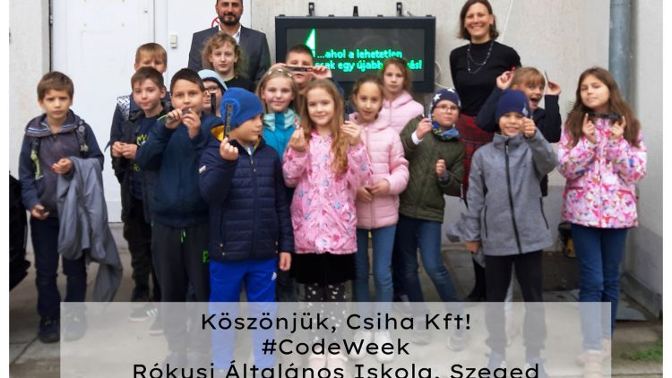 Csiha Kft – Rókusi – #CodeWeek