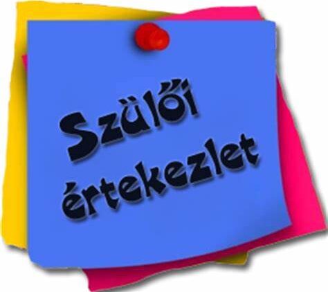 Szülői értekezletek időpontjai