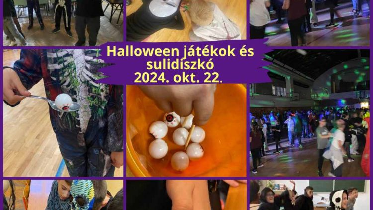 Halloween parti az idegen nyelvi csoportokkal