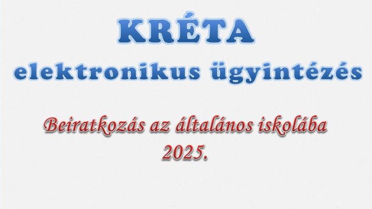 Beiskolázáshoz szükséges dokumentumok feltöltése a Krétában
