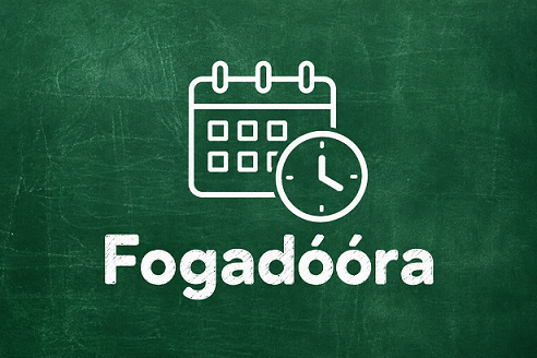 Fogadóórák rendje – 2026/2027. tanév